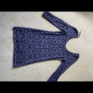 Free People long sleeve cocktail dress